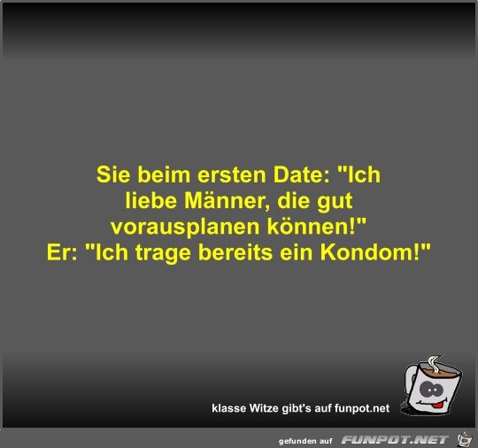 Sie beim ersten Date