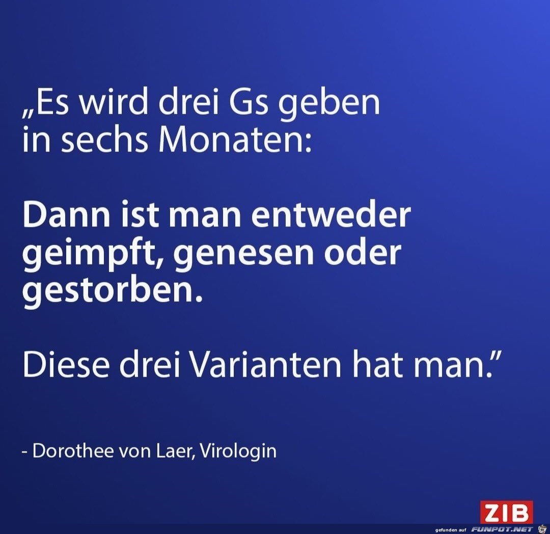 Es wird drei Gs geben