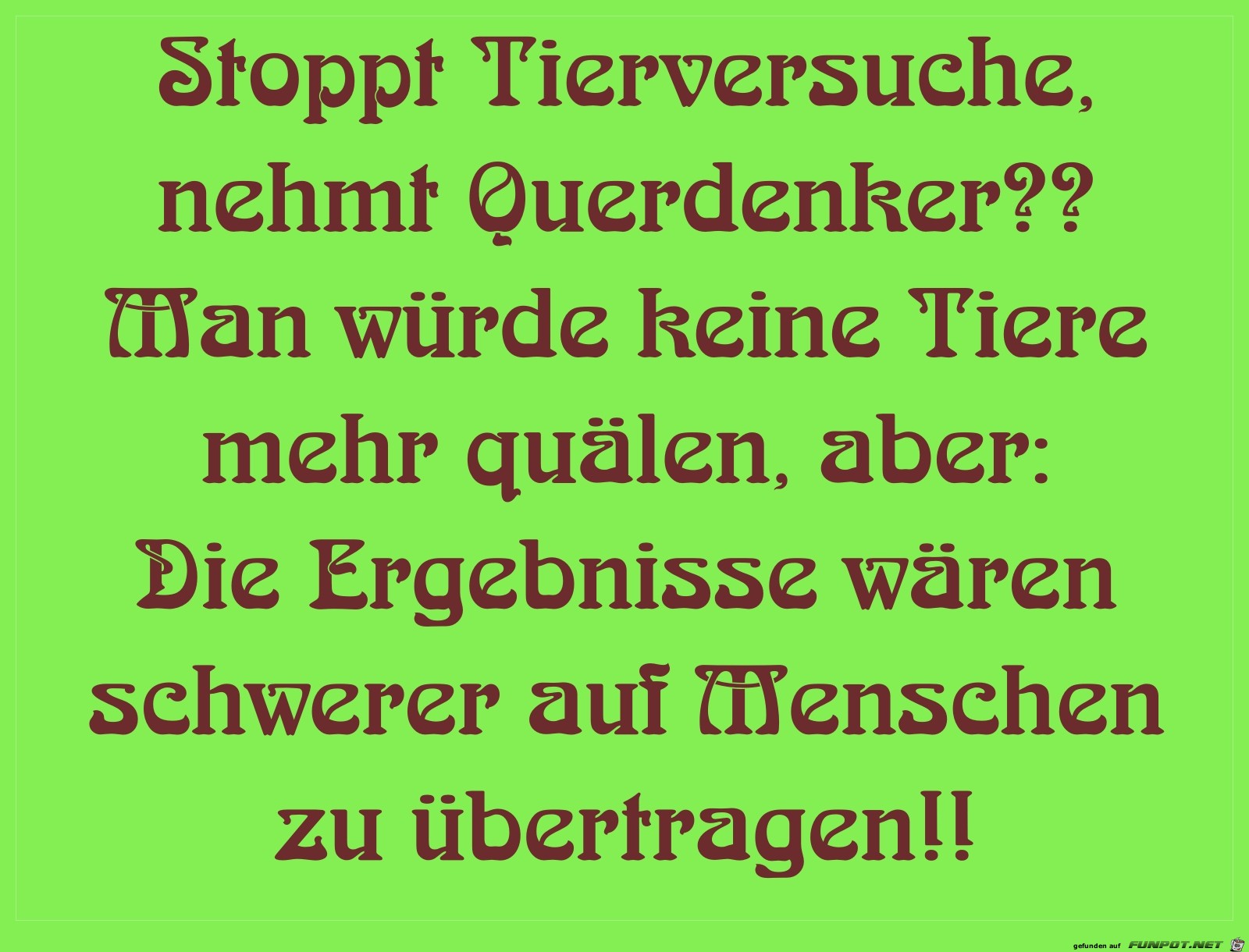 tierversuche