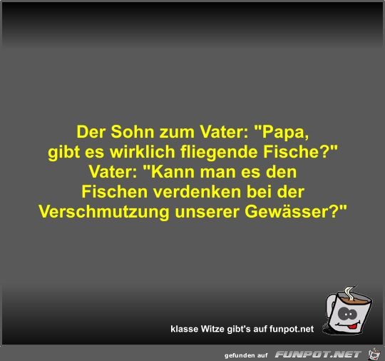 Der Sohn zum Vater