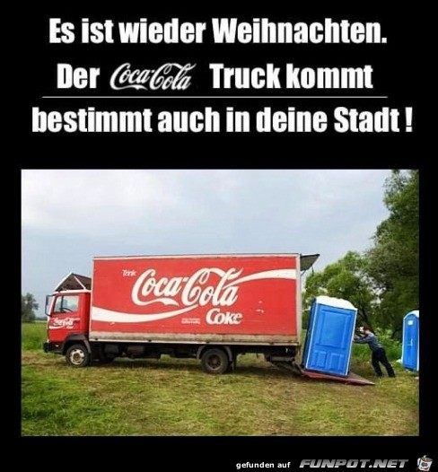 Der neue Cola-Truck