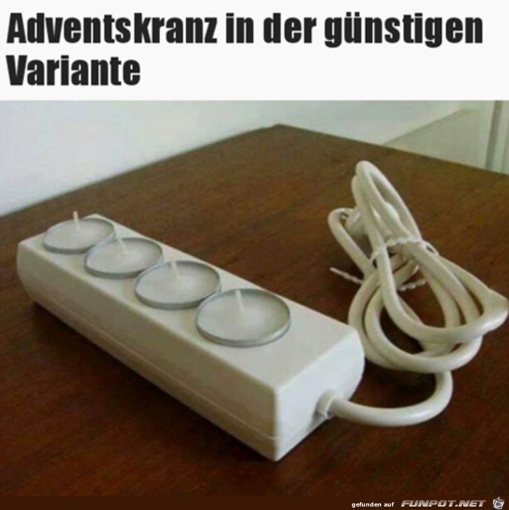 Adventskranz gnstig