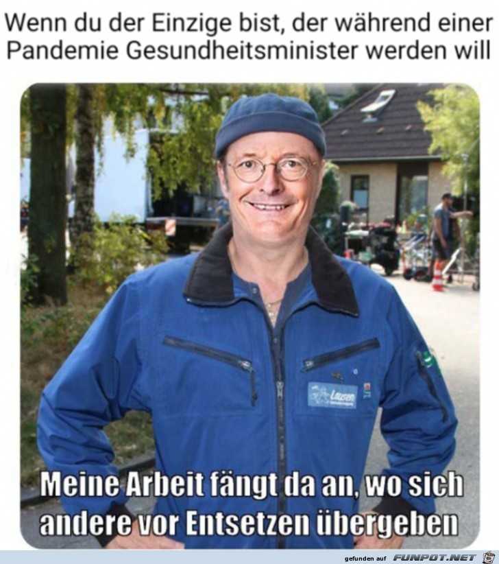 Der Gesundheitsminister