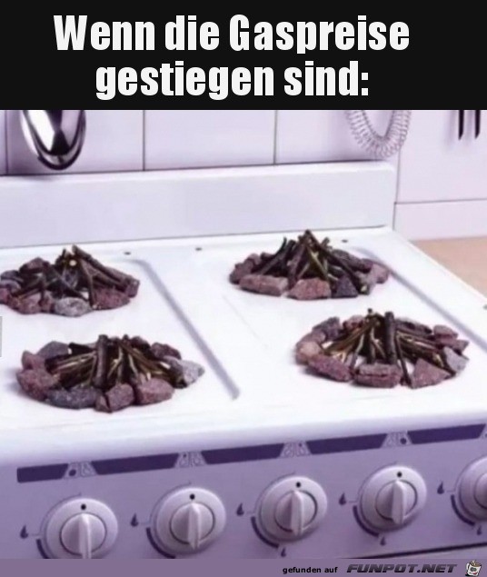 Gas ist teuer