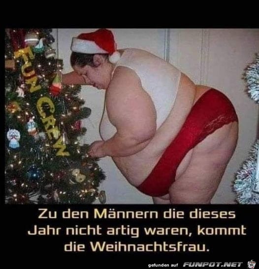 Weihnachtsfrau