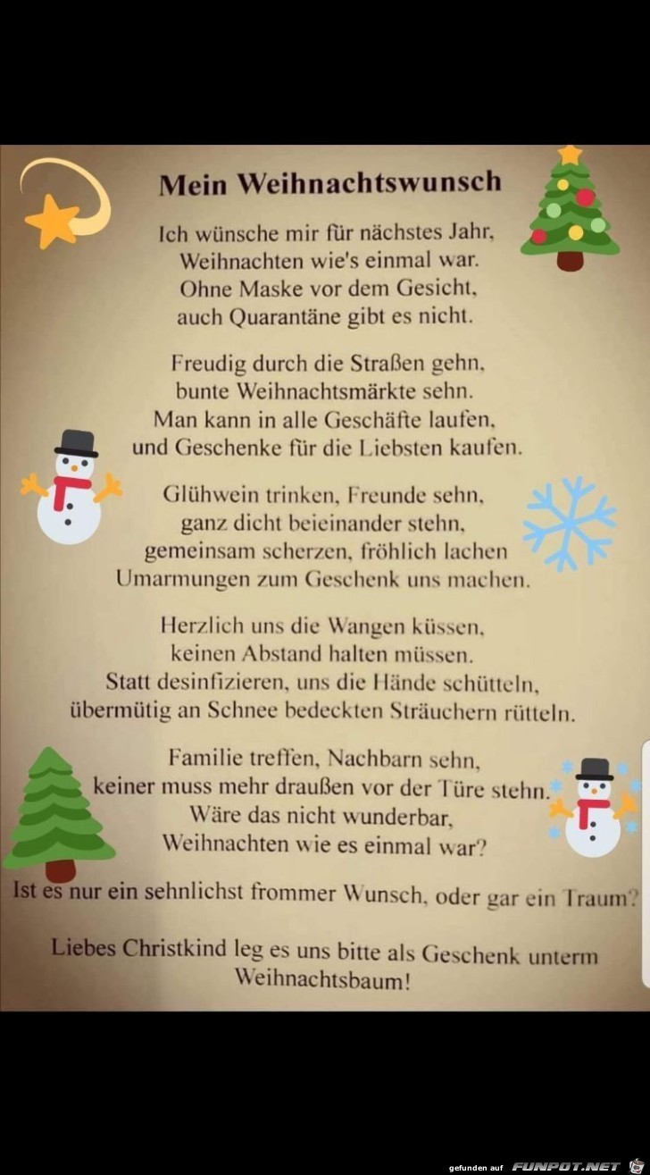 Weihnachten wie es einmal war