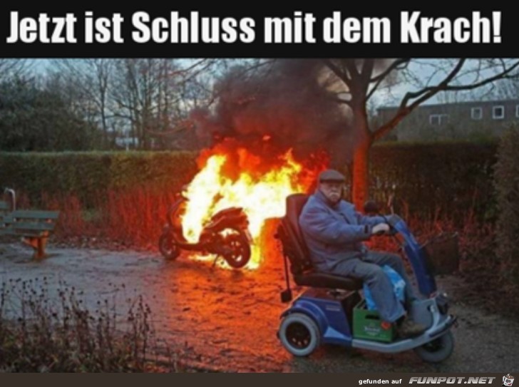 Schluss mit dem Krach