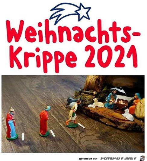 Weihnachtskrippe 2021