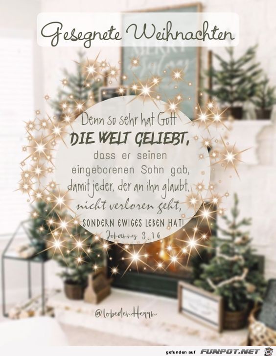 Gesegnete Weihnachten