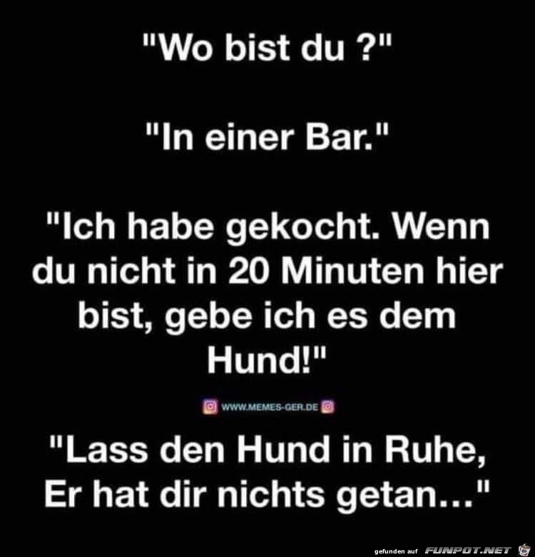 wo bist Du