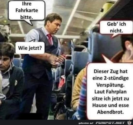 Ihre Fahrkarte bitte