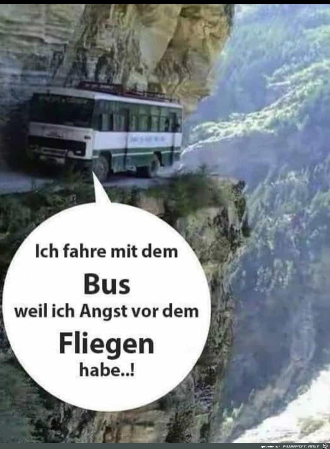 mit dem Bus