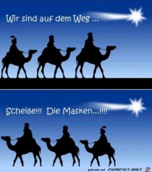 Sie sind auf dem Weg