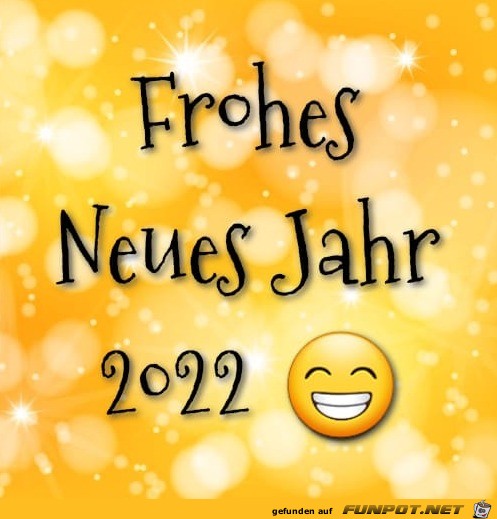 Frohes neues Jahr 2022