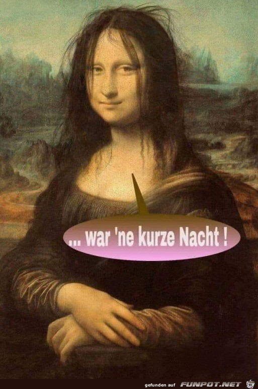 Kurze Nacht gehabt