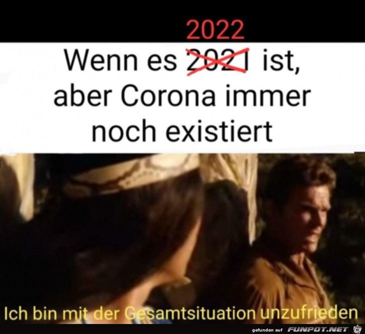 unzufrieden mit der Gesamtsituation