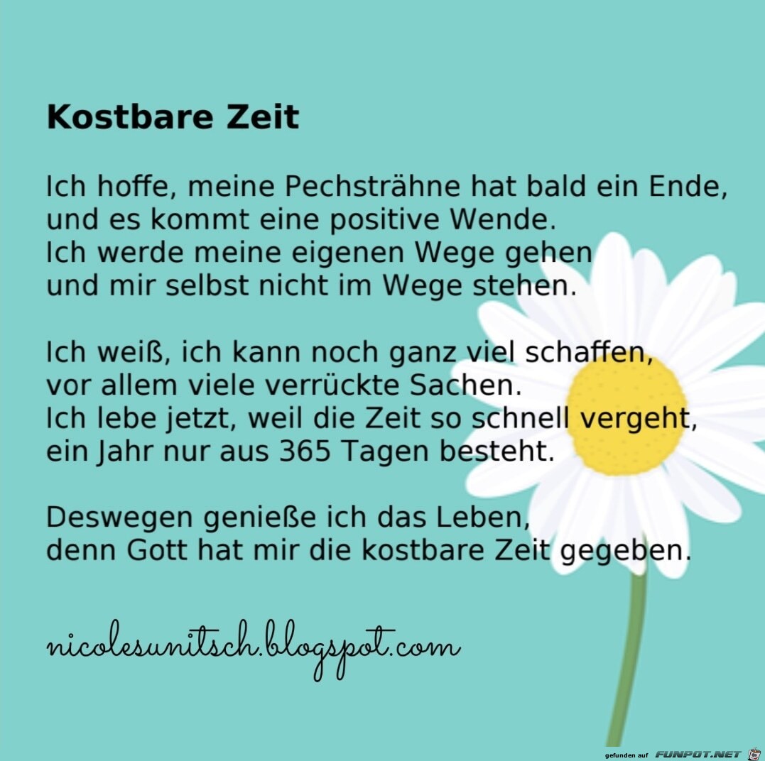 Kostbare Zeit