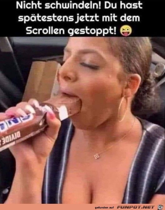 Scrollen gestoppt Scrollen gestoppt