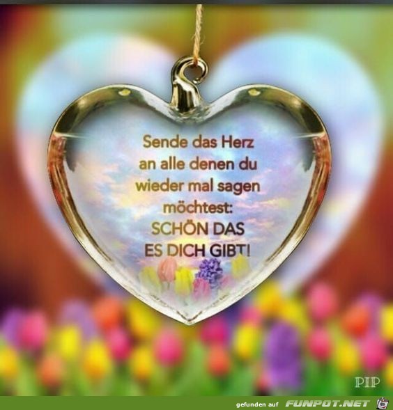 Sende das Herz an alle