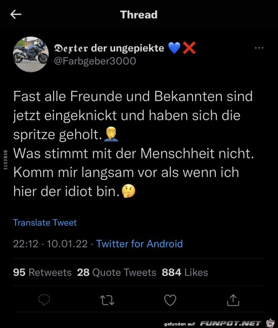 Fast alle Freunde und Bekannten