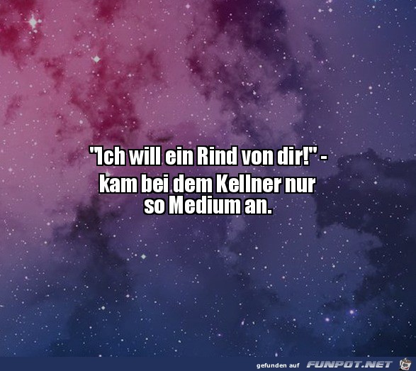 Ein Rind von dir