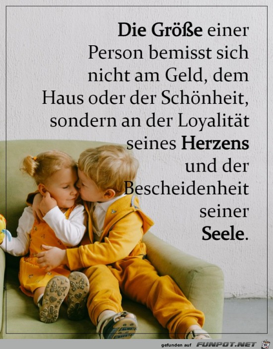 Die Gre einer Person