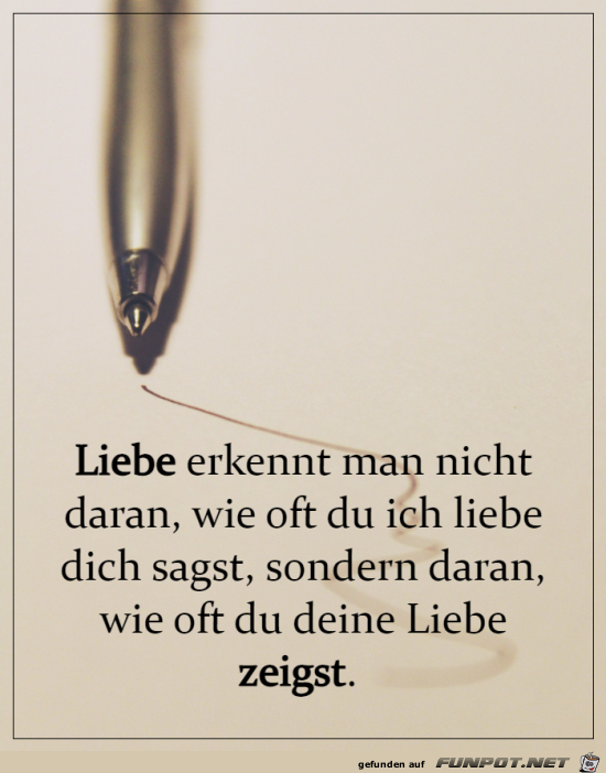 Liebe zeigen Liebe zeigen