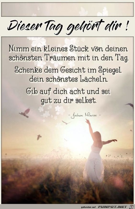 Dieser Tag gehoert dir Dieser Tag gehoert dir