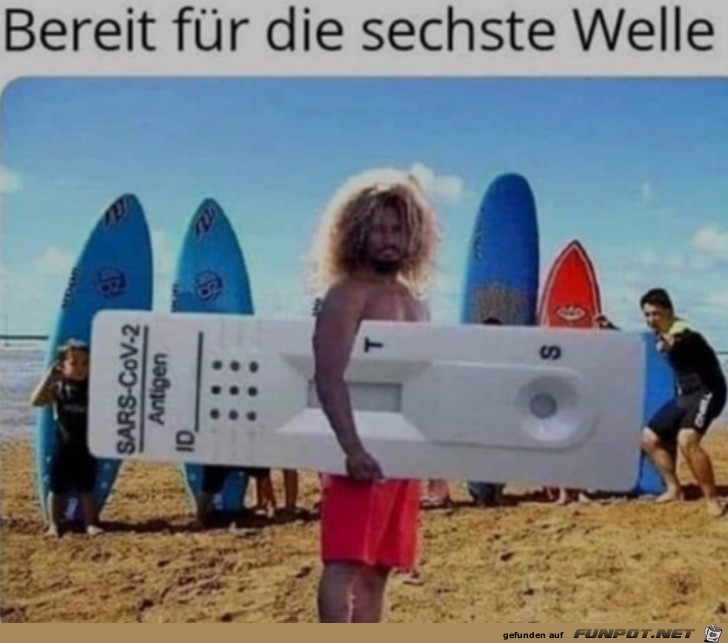 Bereit fr die nchste Welle