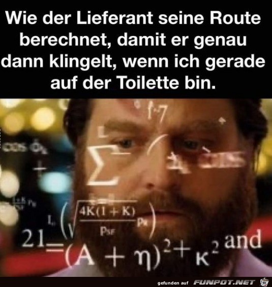 Route wird berechnet