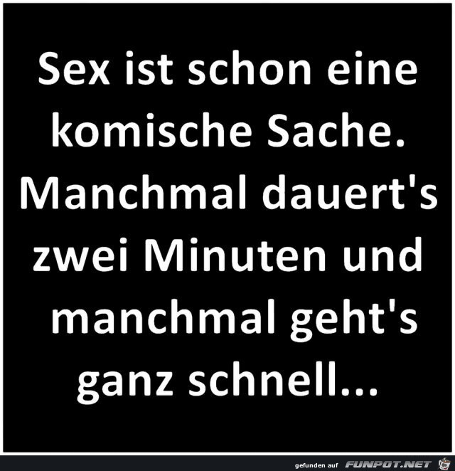 Komische Sache