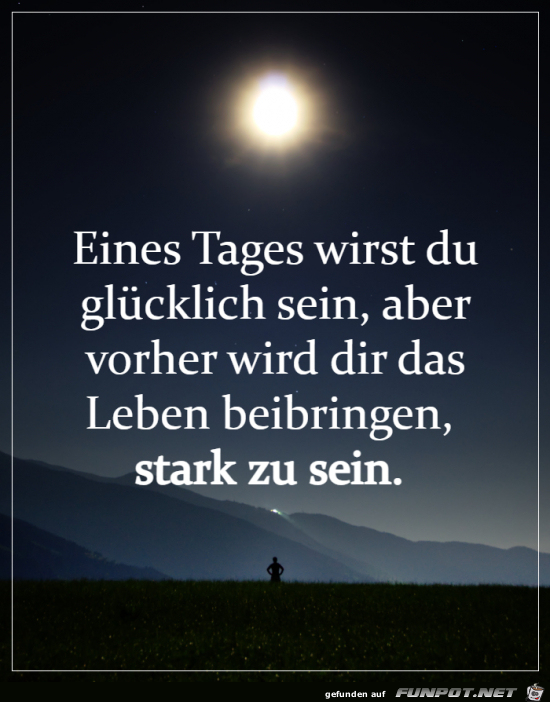 Stark sein