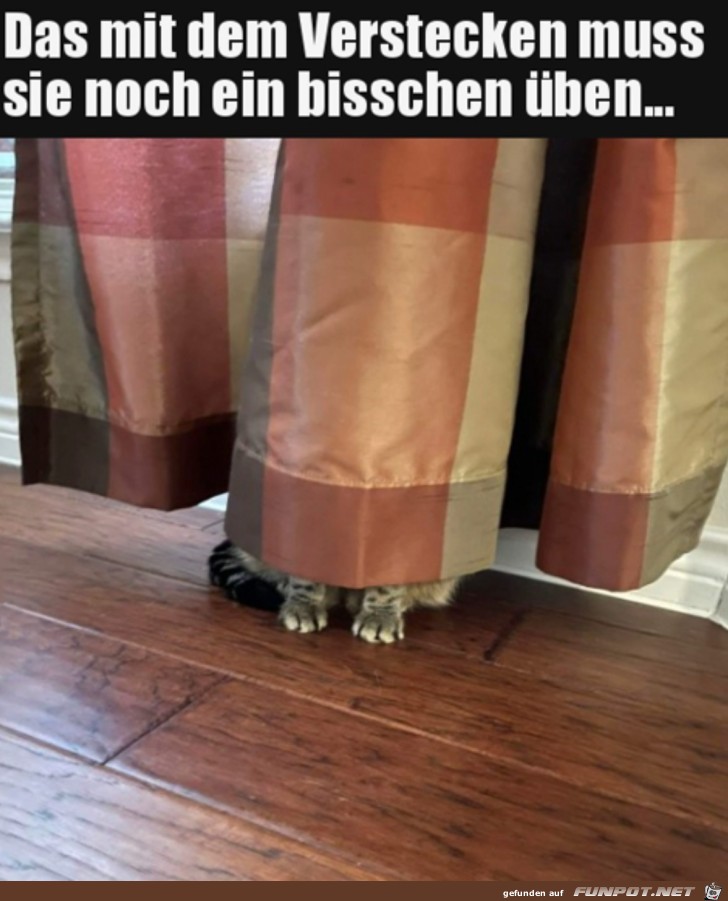 Verstecken muss noch gebt werden