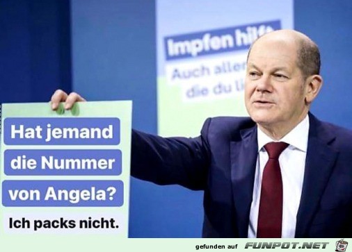 Er packt es nicht