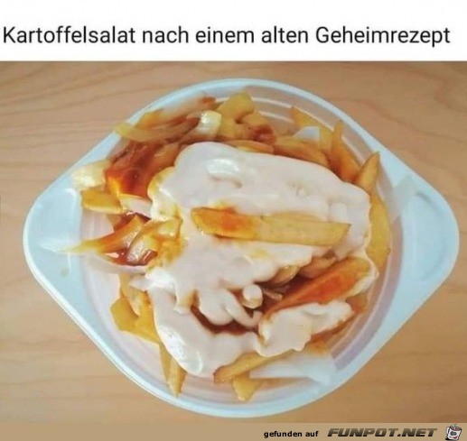 Kartoffelsalat nach altem Rezept