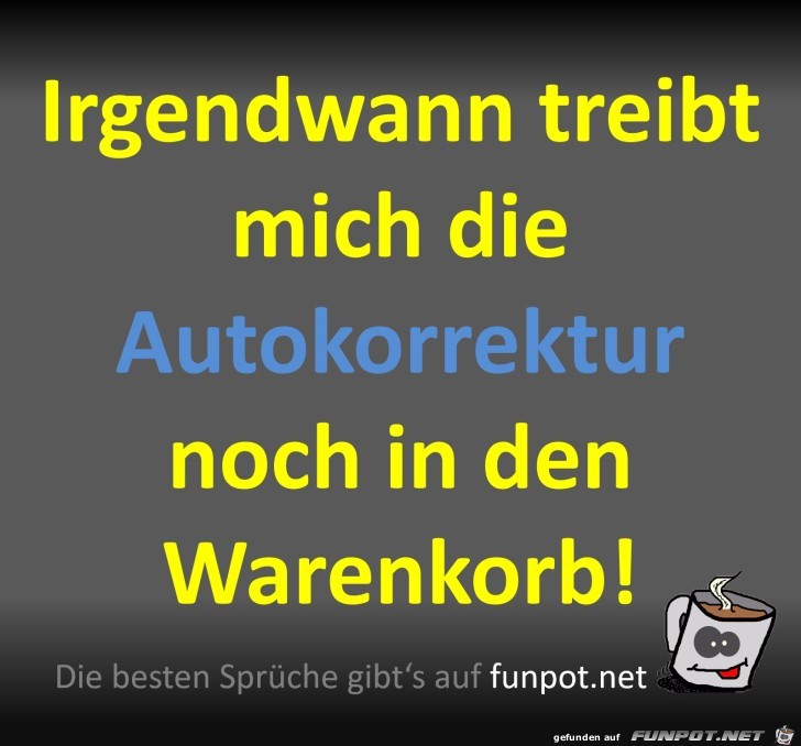 Die Autokorrektur