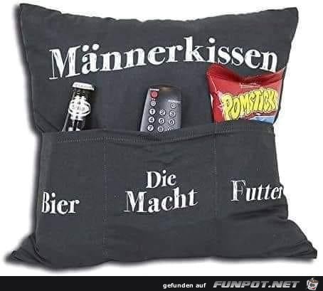 Maennerkissen Maennerkissen
