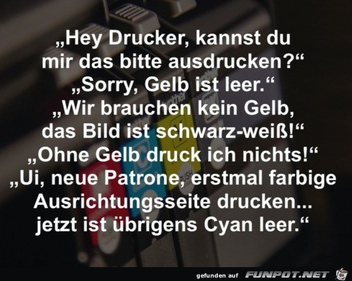 Typisch Drucker