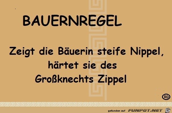 Bauernregel 2