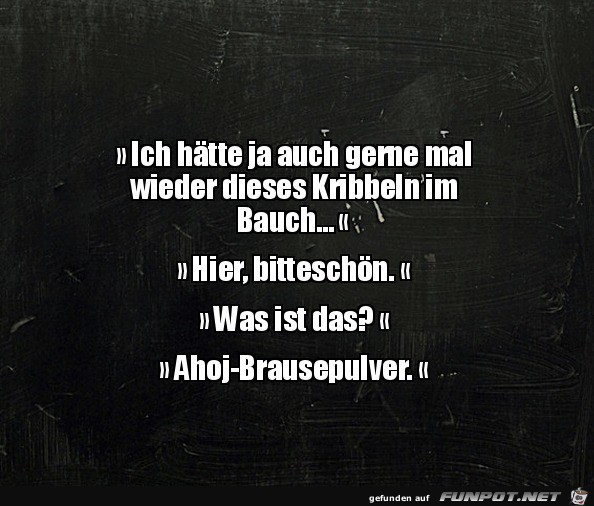 Kribbeln im Bauch Kribbeln im Bauch