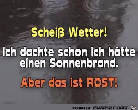 Scheiss Wetter