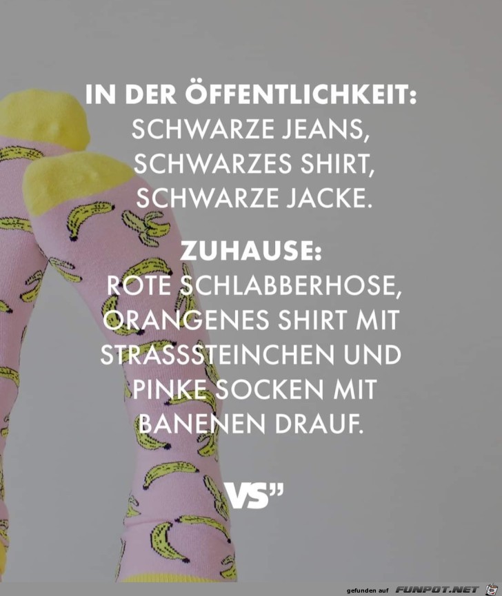 Unterschiedlicher Dresscode