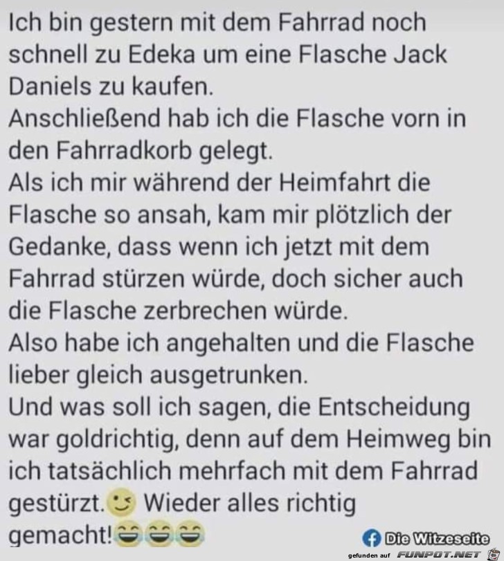 Richtige Entscheidung