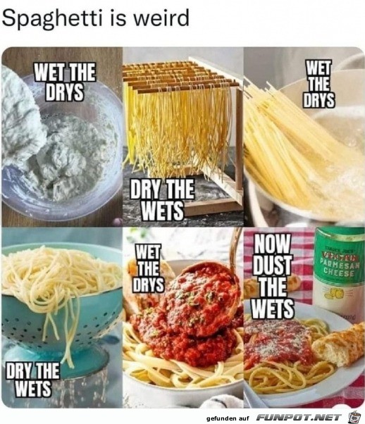 Komische Spaghetti