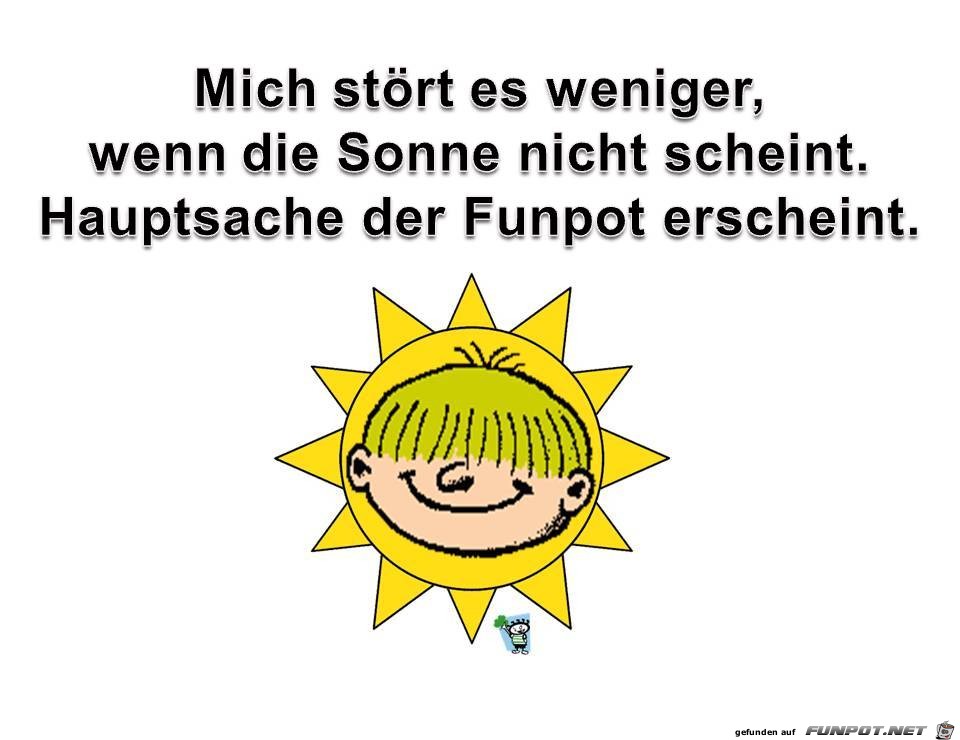 Die Funpot-Sonne