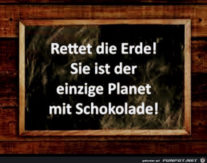 Rettet die Erde Rettet die Erde