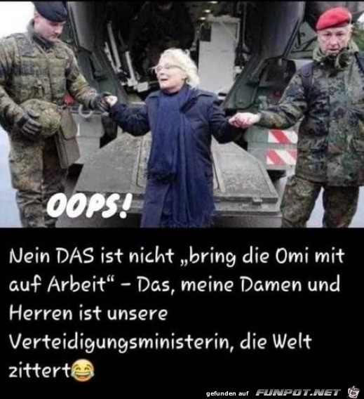 Das ist nicht die Omi