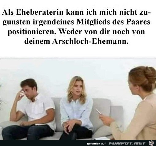 Die Eheberaterin