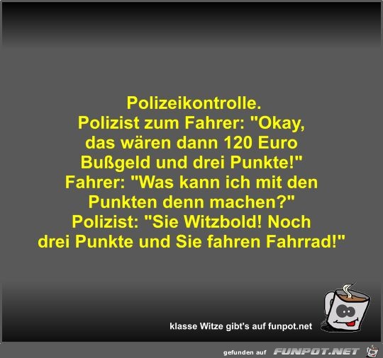 Polizeikontrolle