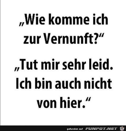 Nicht von hier Nicht von hier